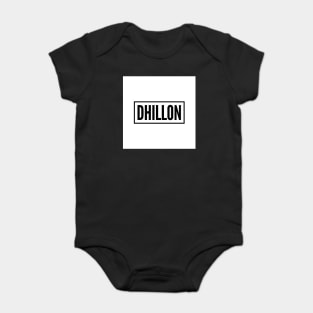 Dhillon is the name of a Jatt Tribe Baby Bodysuit